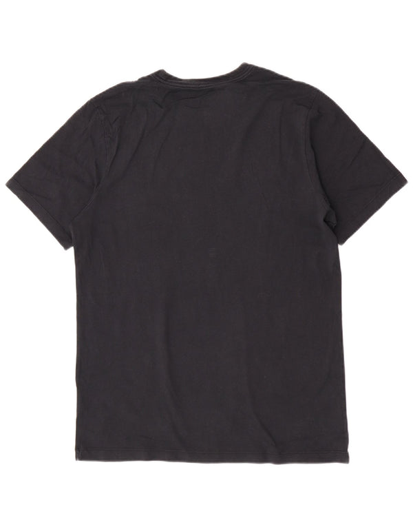 Jordan - Camiseta gráfica para hombre, talla mediana, algodón negro