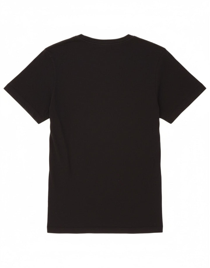 NIKE Mens T-Shirt Top Medium Black Cotton