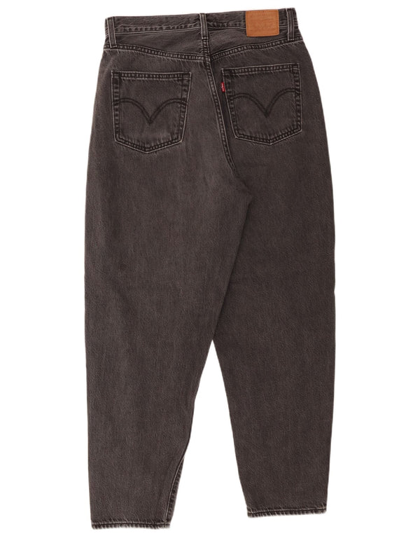 Levi's Vaqueros cónicos de talle alto y corte holgado para mujer W29 L29 Algodón gris
