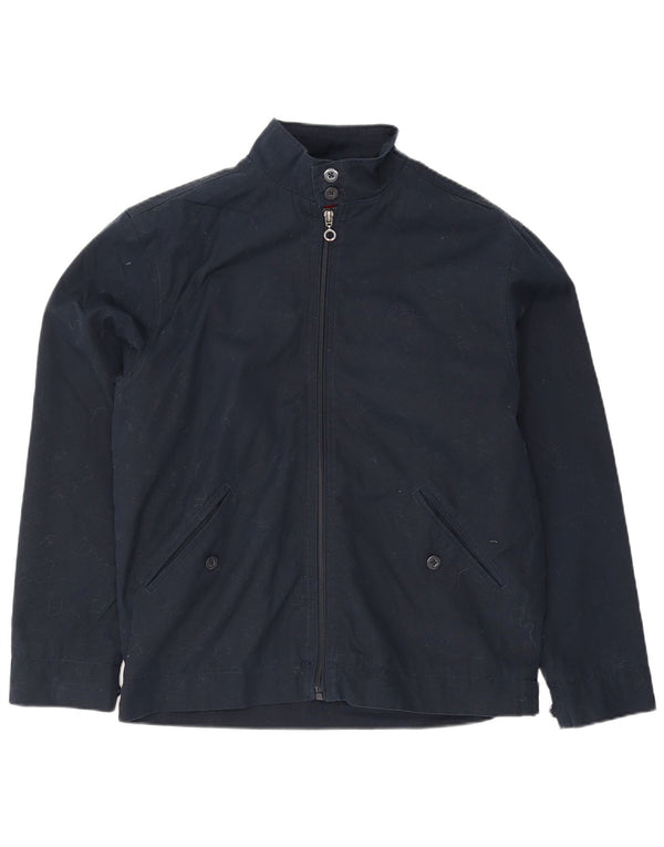 Ben Sherman Chaqueta Bomber para Hombre UK 38 Mediana Azul Marino Algodón