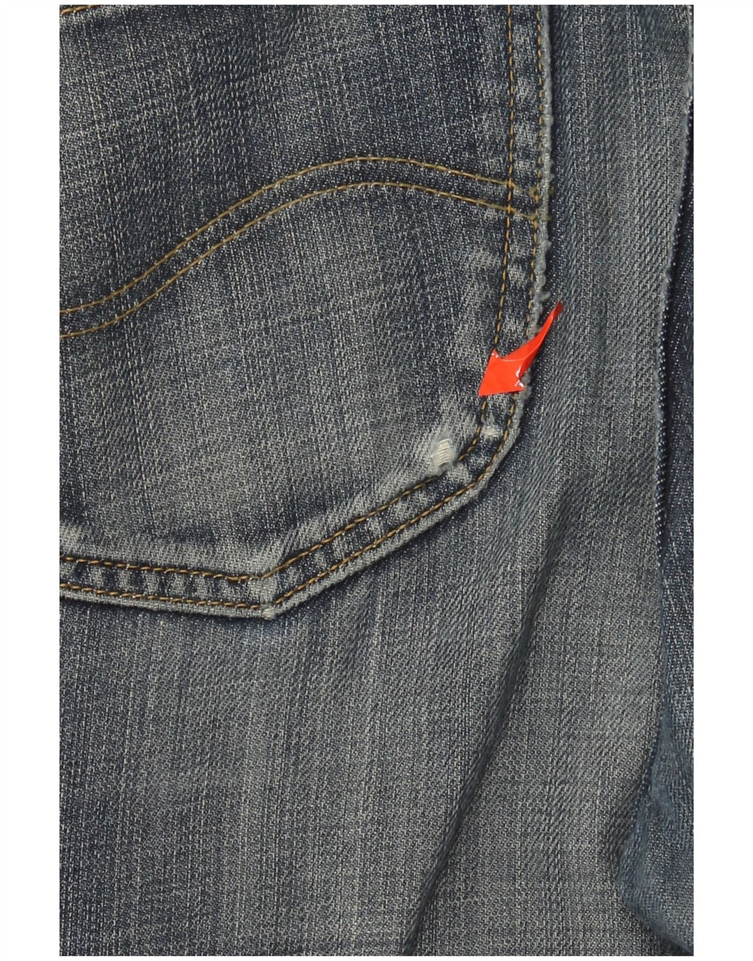 Lee Vaqueros Rectos REED para Hombre W38 L32 Algodón Azul