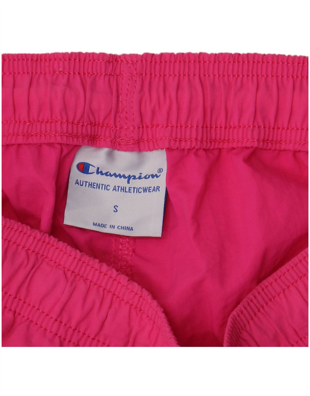 Champion Shorts Deportivos Gráficos Para Hombre Nylon Rosa Pequeño