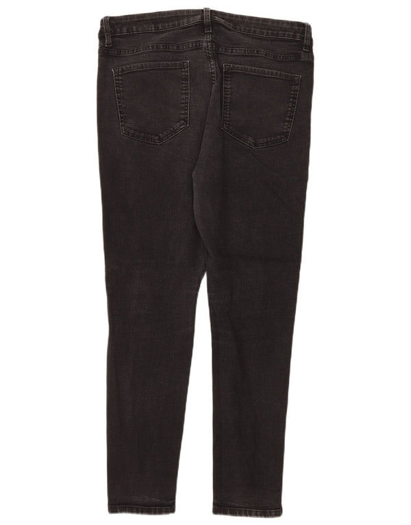 Marks & Spencer Jeans Ajustados The Ivy para Mujer Reino Unido 46 Grande W34 L28 Negro