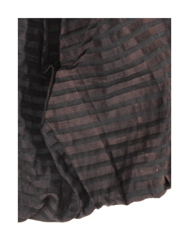 WAREHOUSE Womens Strapless Bubble Dress UK 10 Small Black Striped Cotton Vintage Warehouse and Second-Hand Warehouse from Messina Hembry 