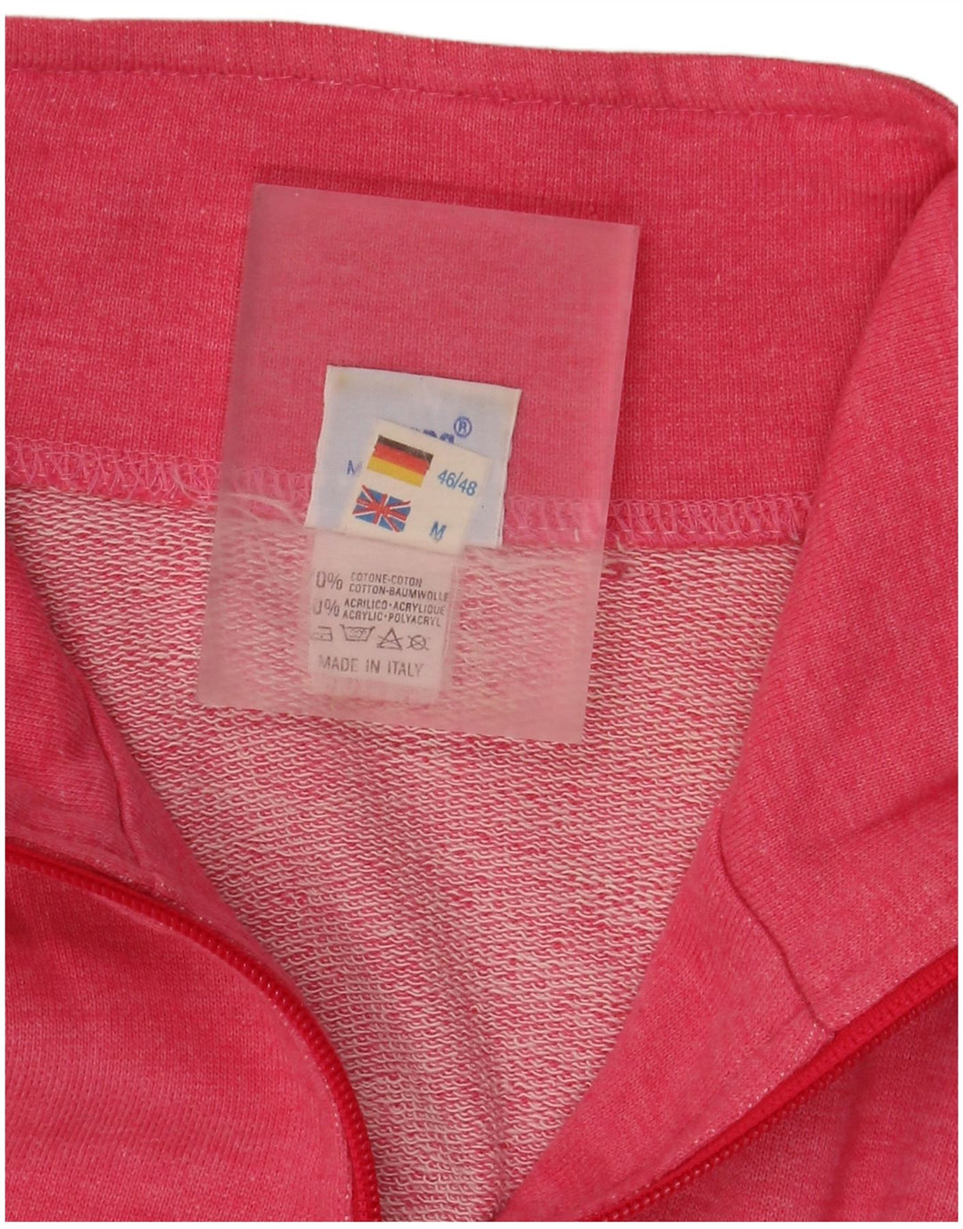 Arena Chándal completo con gráfico para hombre de algodón color block en rosa medio