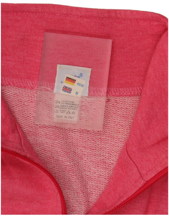 Arena Chándal completo con gráfico para hombre de algodón color block en rosa medio