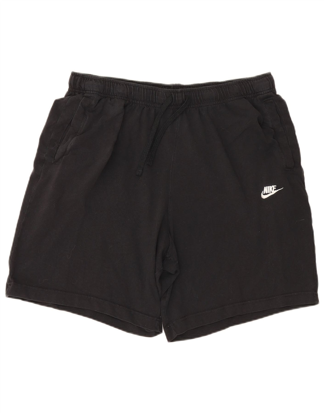 Nike - Pantalones cortos deportivos para hombre, talla XL, algodón negro