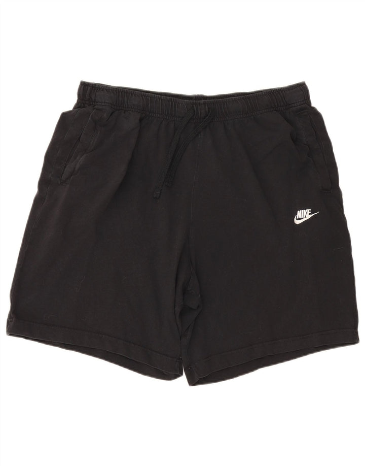 Nike - Pantalones cortos deportivos para hombre, talla XL, algodón negro