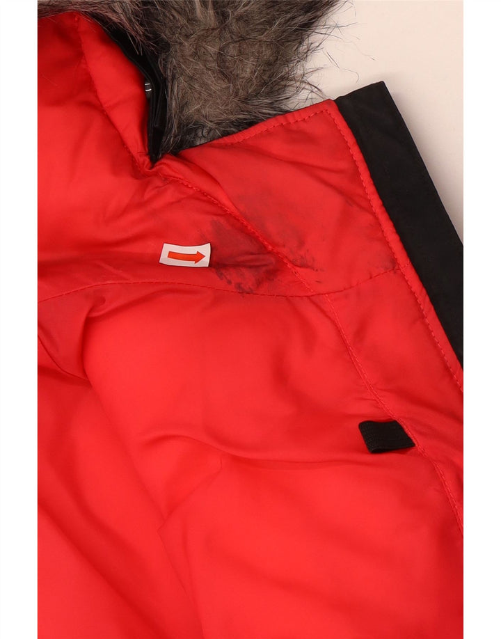Columbia Chaqueta acolchada con capucha para mujer ES 40 XL Poliéster negro