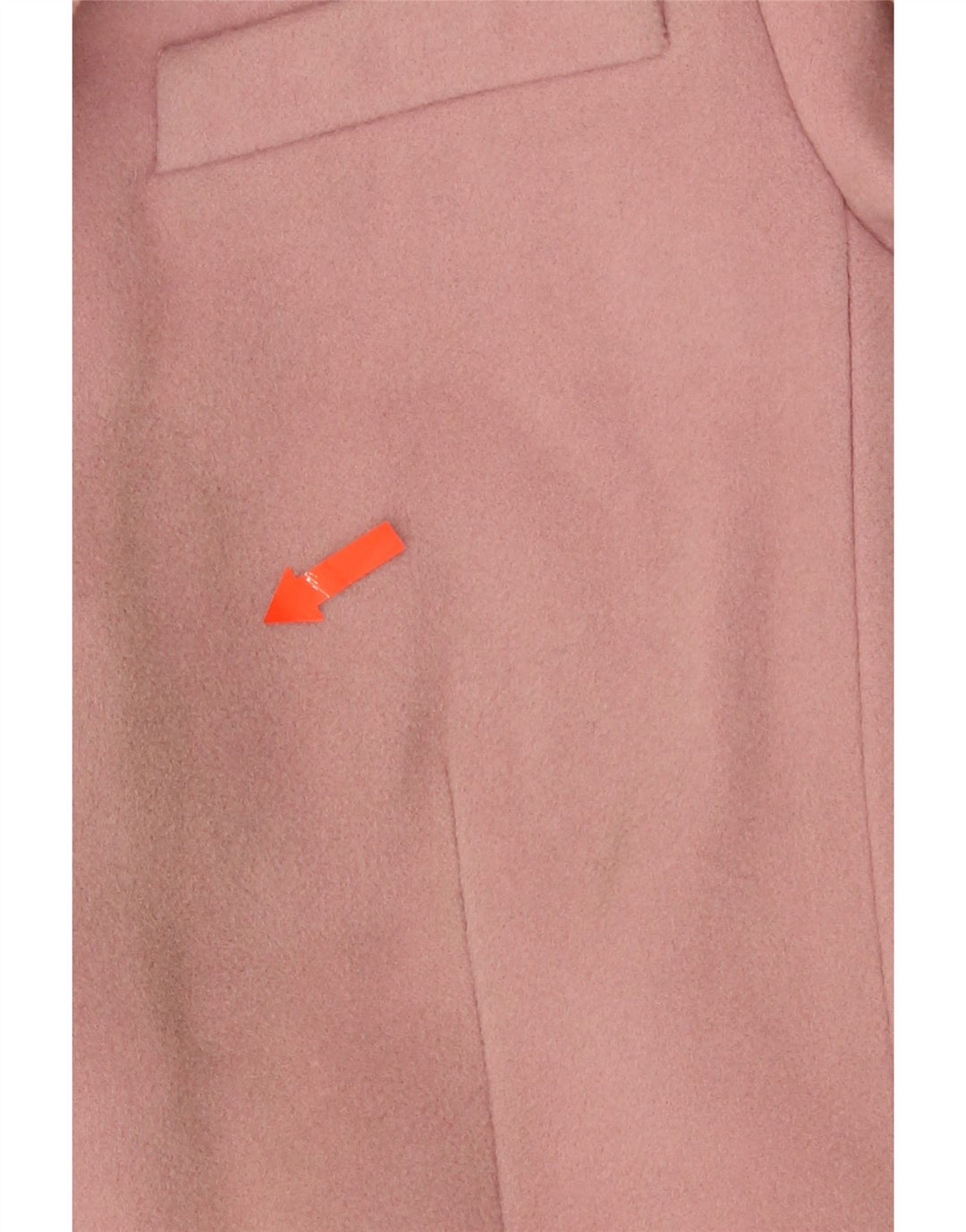 Zara Mujer Abrigo UK 42 Lana Rosa Mediana