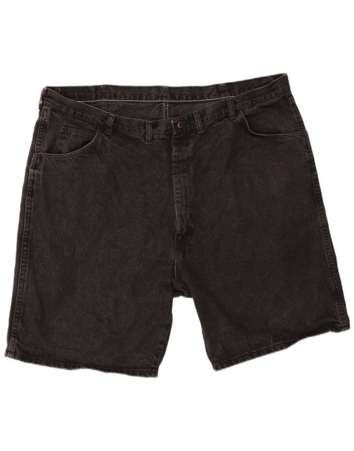 Wrangler Pantalones cortos vaqueros para hombre W46 3XL Negro