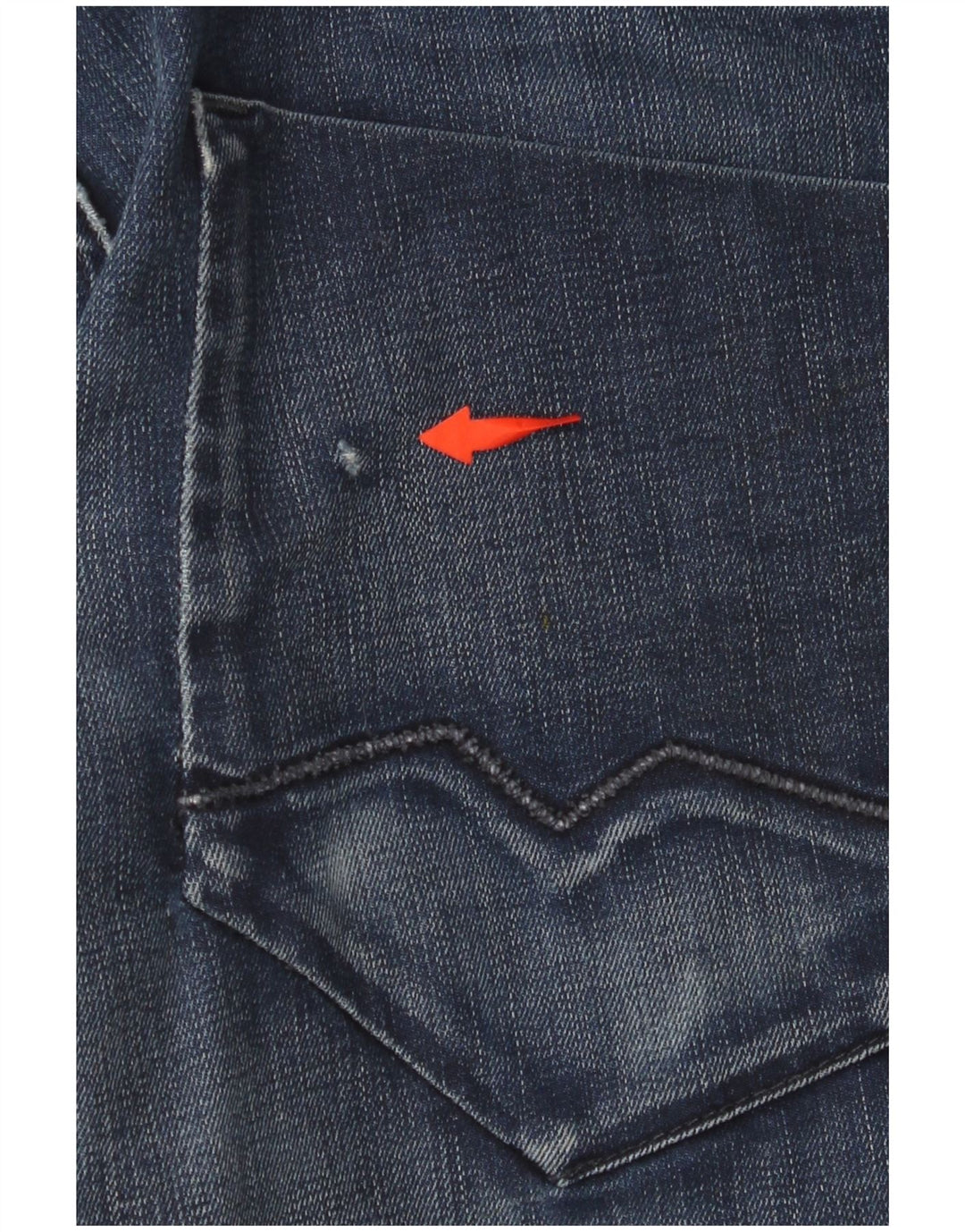 Vaqueros rectos para hombre HUGO BOSS W34 L32 Algodón azul marino