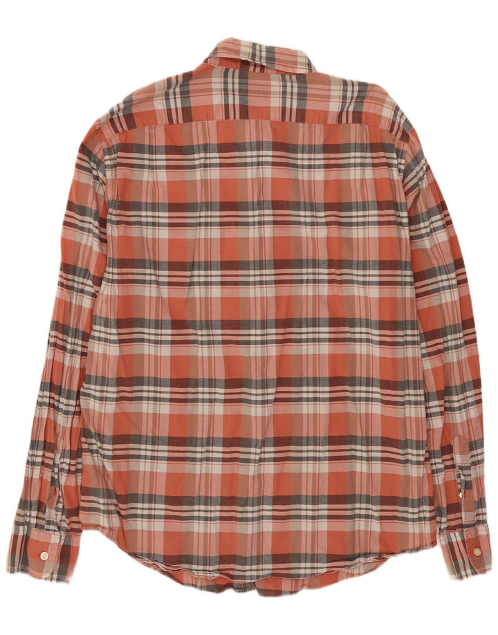 Camisa J. Crew para hombre de algodón a cuadros rosas grandes
