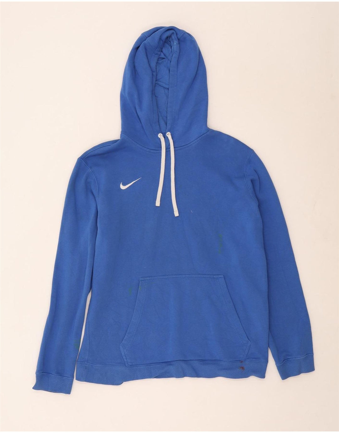 Nike Jersey con capucha para hombre, talla grande, algodón azul