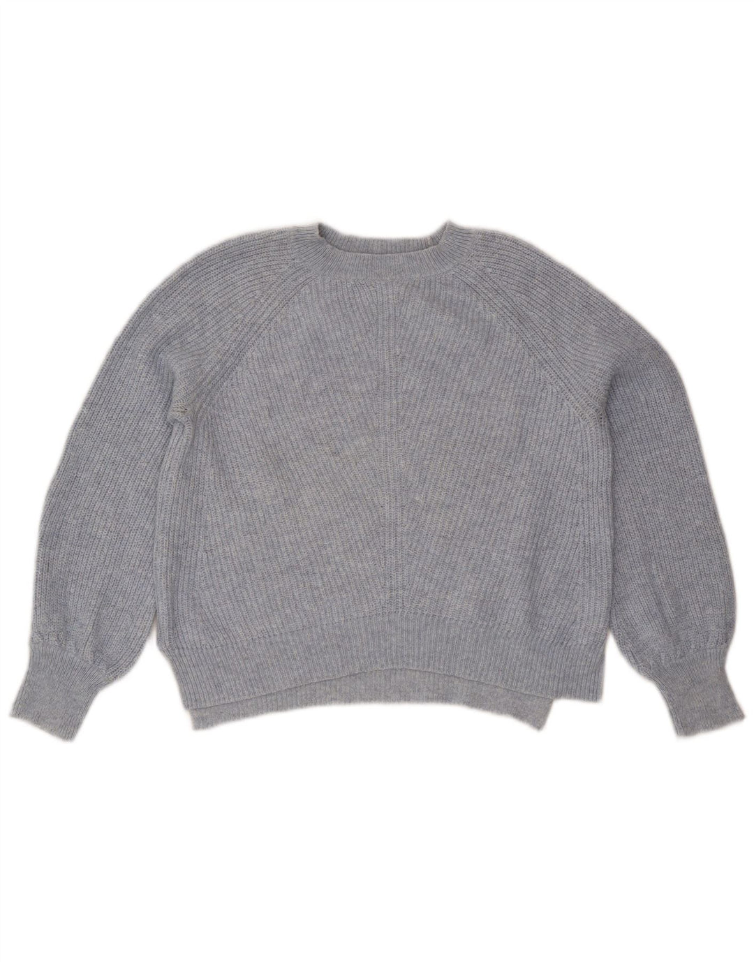 Marks & Spencer Jersey extragrande con cuello redondo para mujer, talla 40, color azul pequeño