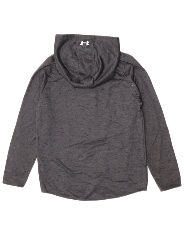 Under Armour Sudadera con capucha gráfica para niña 13-14 años XL Gris deportivo