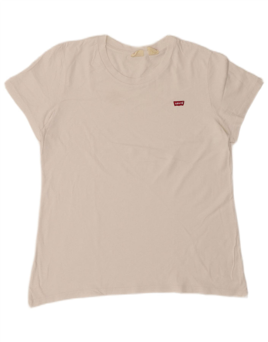 LEVI'S Camiseta para mujer Top UK 44 Medium White