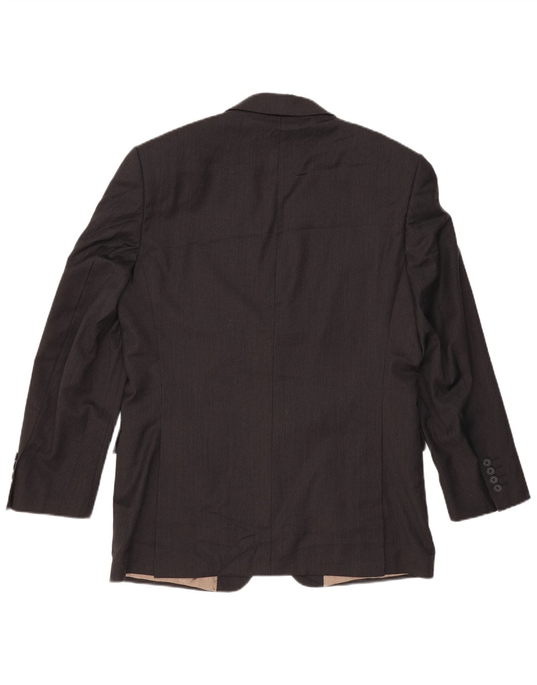 MARKS & SPENCER Chaqueta tipo blazer de 2 botones para hombre UK 38 Lana gris medio