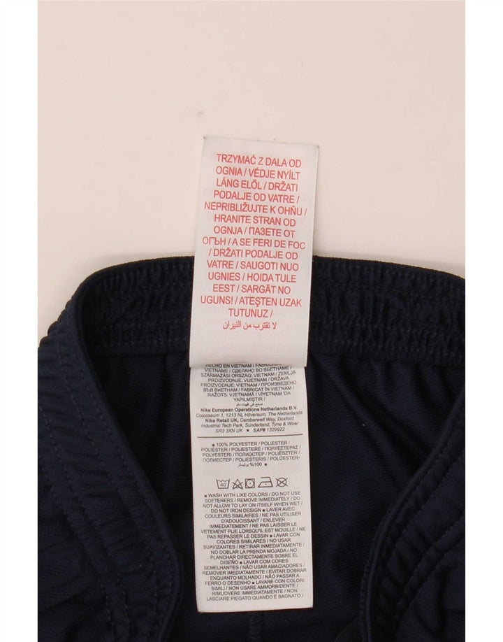 Nike Pantalones de chándal Dri Fit para niños 8-9 años Pequeño Azul Marino Poliéster