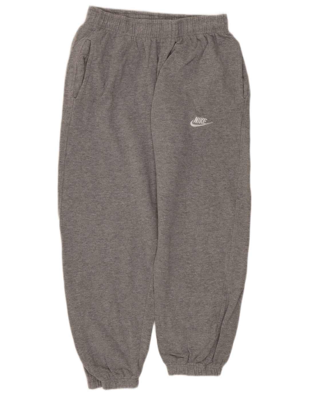 Nike - Pantalones de chándal para mujer, talla 8, color gris