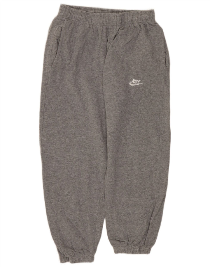 Nike - Pantalones de chándal para mujer, talla 8, color gris