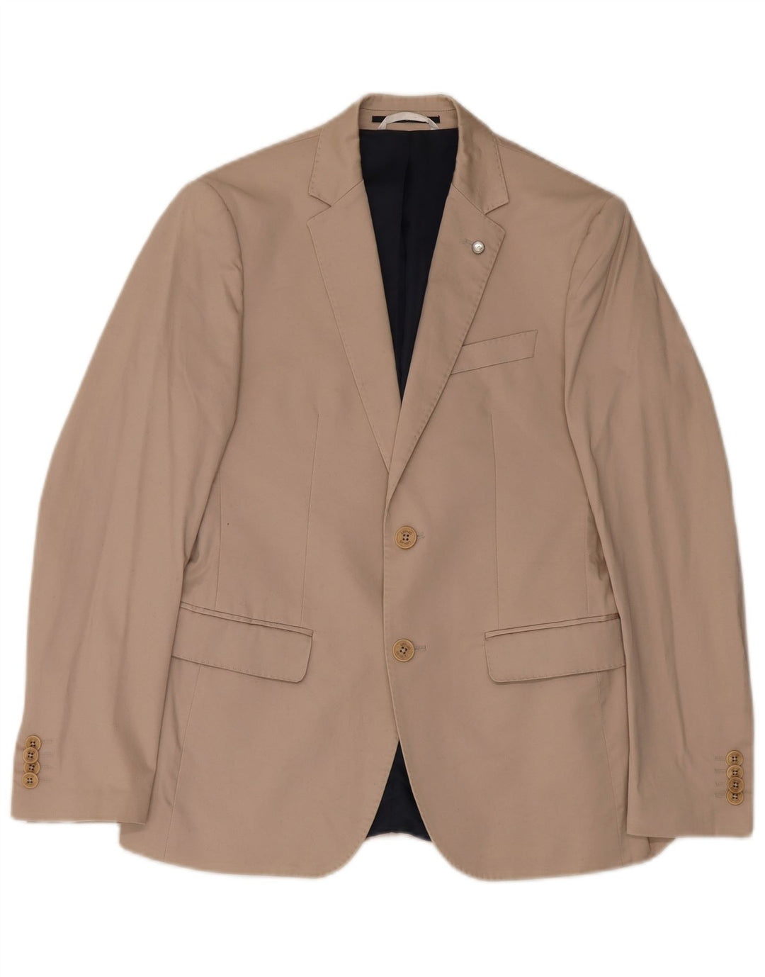 Liu Jo Chaqueta tipo blazer de 2 botones para hombre IT 48 Algodón beige medio