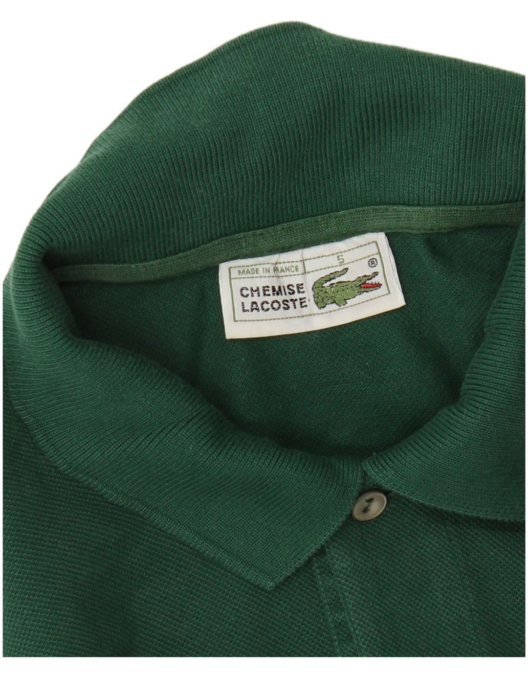 LACOSTE Polo para hombre talla 5 grande verde