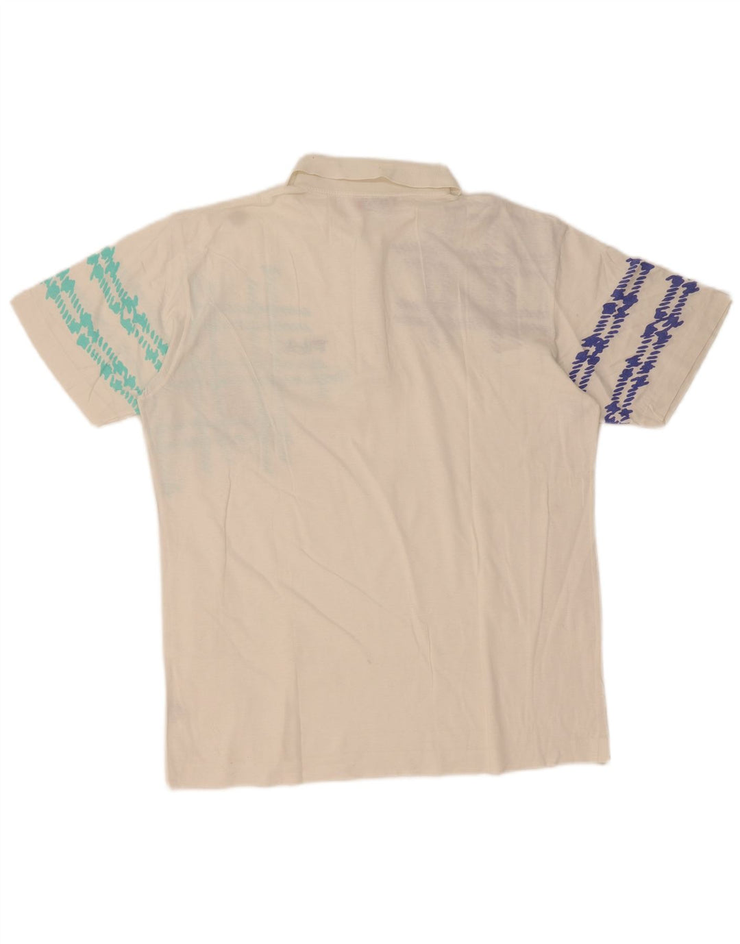 Polo Fila Hombre IT 50 Medium Blanco Geométrico