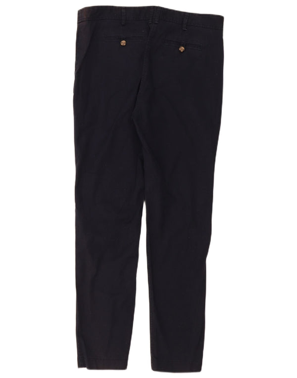 Hobbs Pantalones chinos ajustados para mujer UK 12 Medium W34 L31 Azul marino