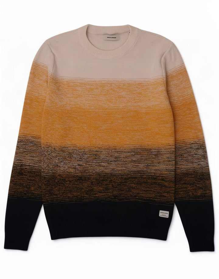 Jack & Jones Hombre Jersey De Cuello Redondo Jersey Small Multicolor Rayas