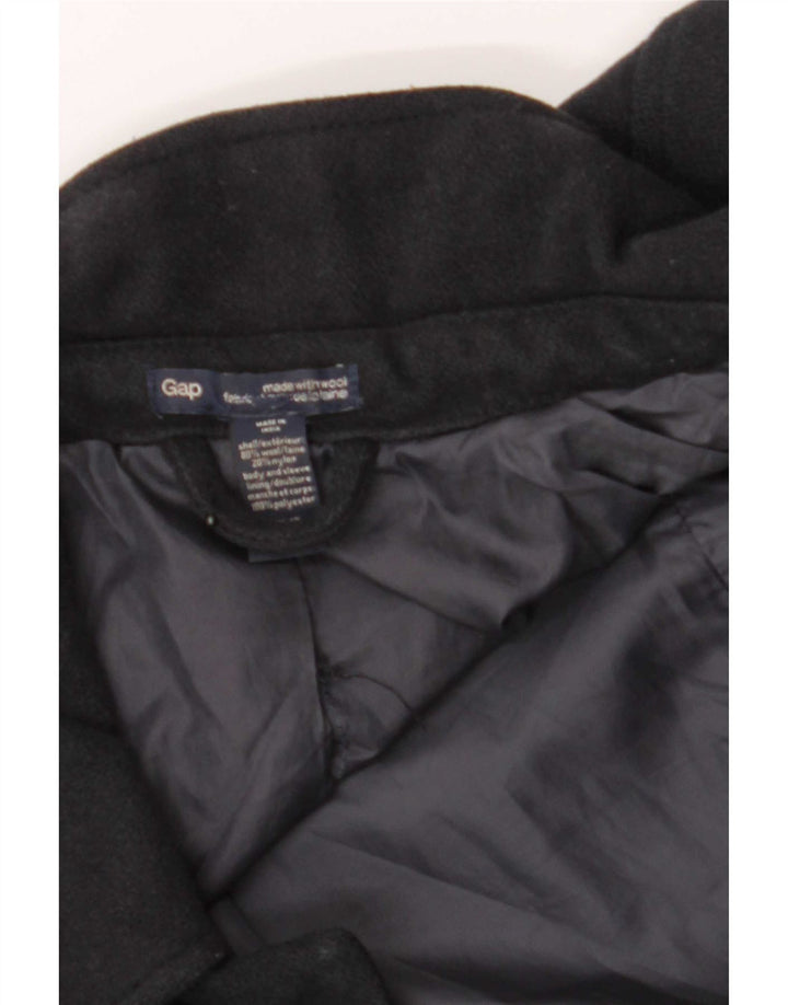 Abrigo Gap para mujer UK 10 Small Lana azul marino