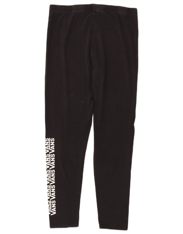 VANS Leggings gráficos para mujer ES 40 XL Algodón negro