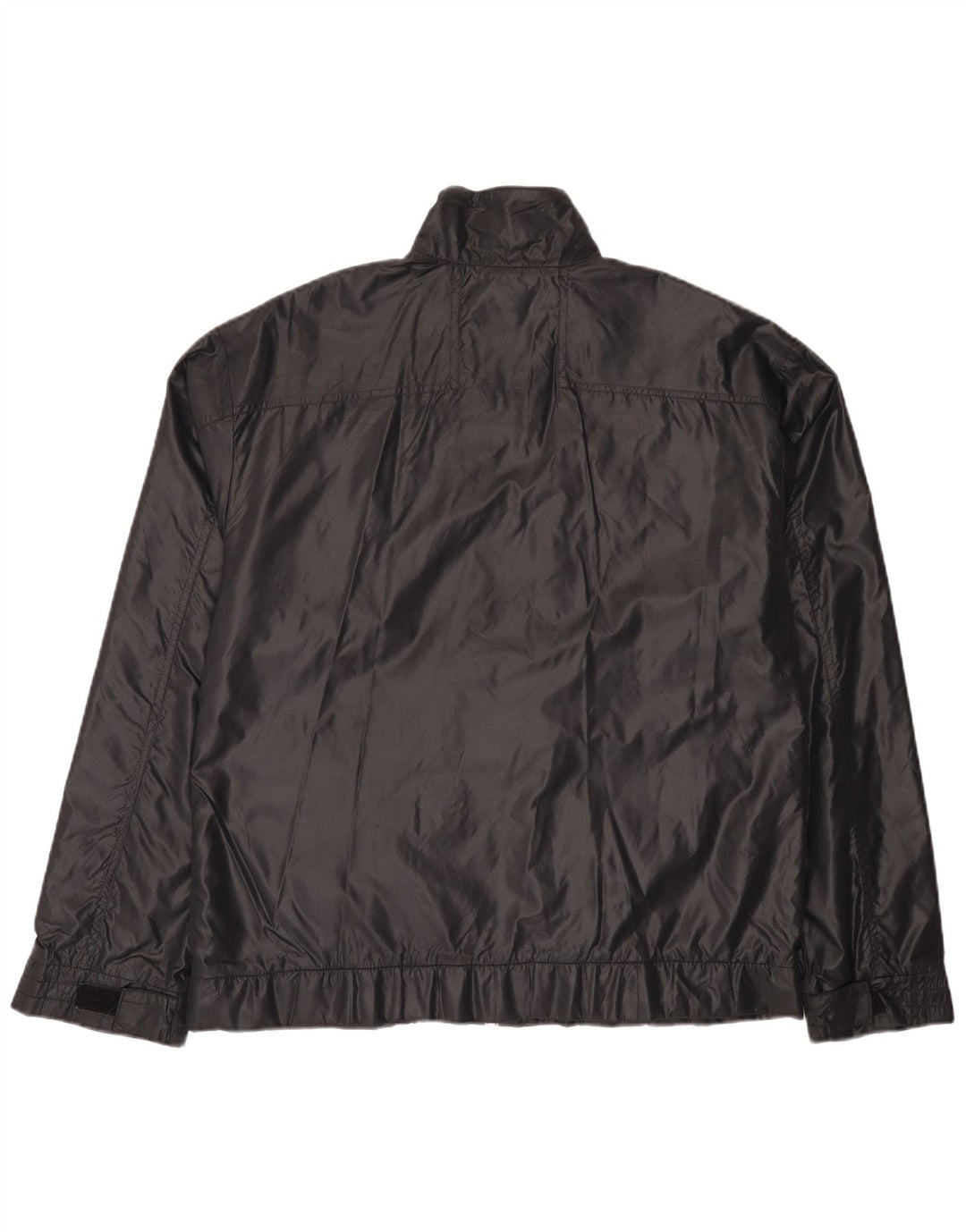 Nike - Chaqueta de chándal para hombre, talla grande, nailon negro