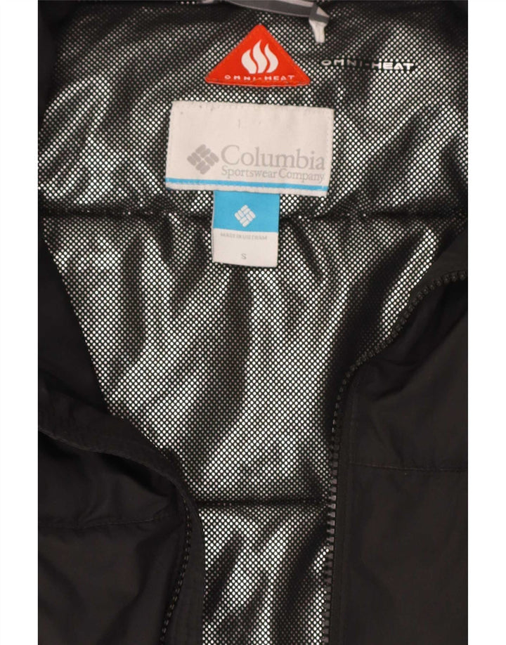 Columbia Chaqueta acolchada Omni-Heat para hombre UK 36 Small Poliéster negro