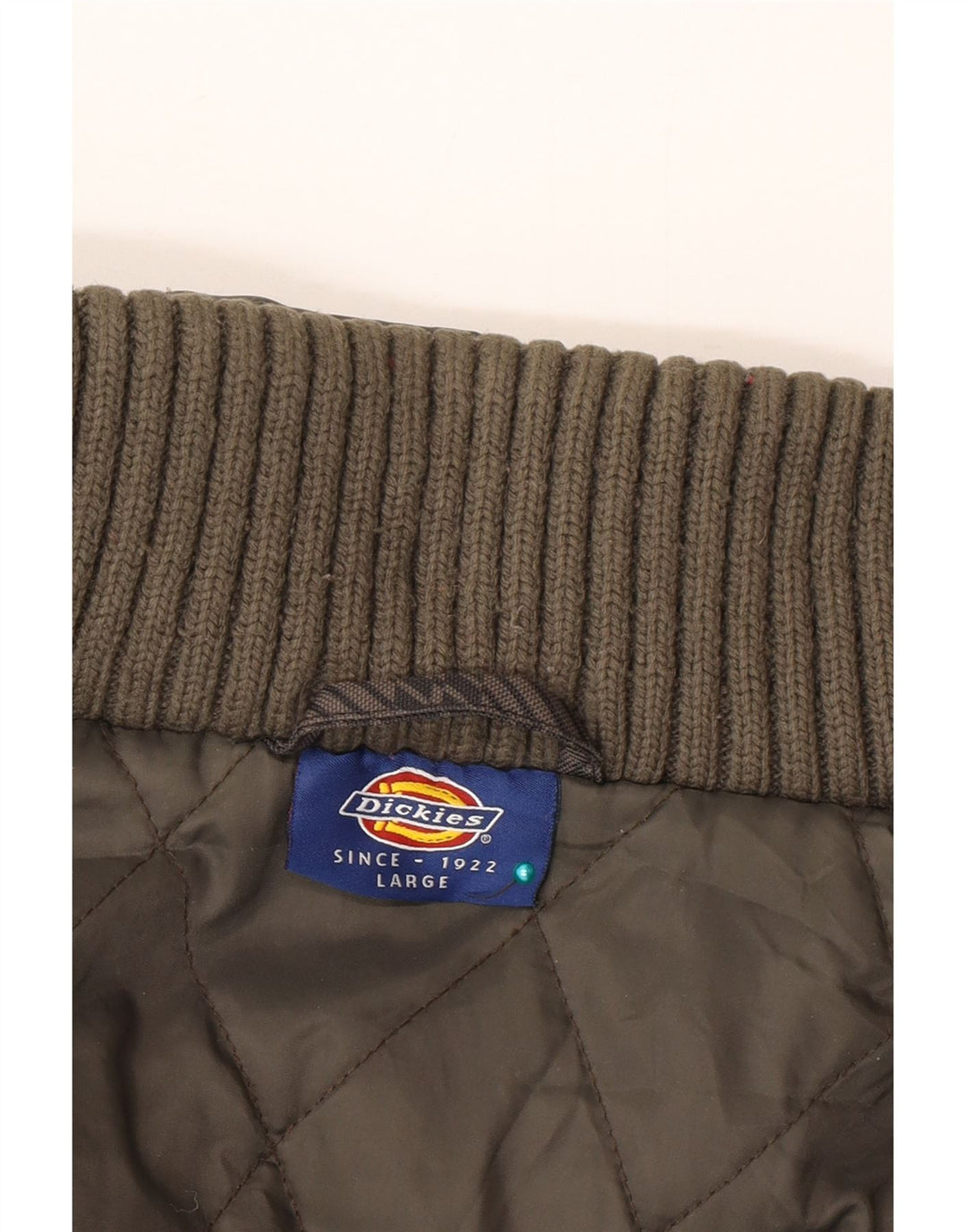 Dickies Chaqueta Bomber Acolchada con Capucha para Mujer Reino Unido 44 Grande Gris Pata de Gallo