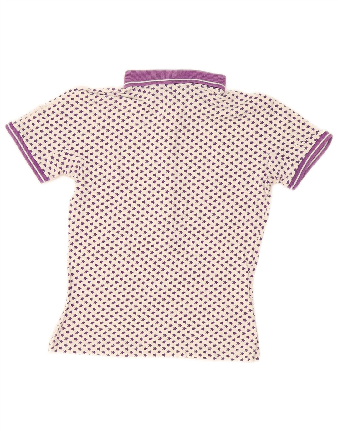Fred Perry Polo para mujer UK 40 Algodón con lunares blancos medianos