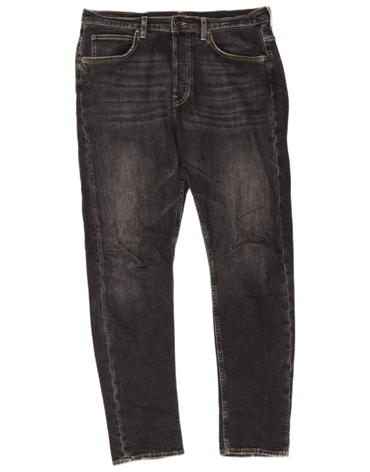 Lee Jeans Heath Slim para Hombre W32 L32 Algodón Negro