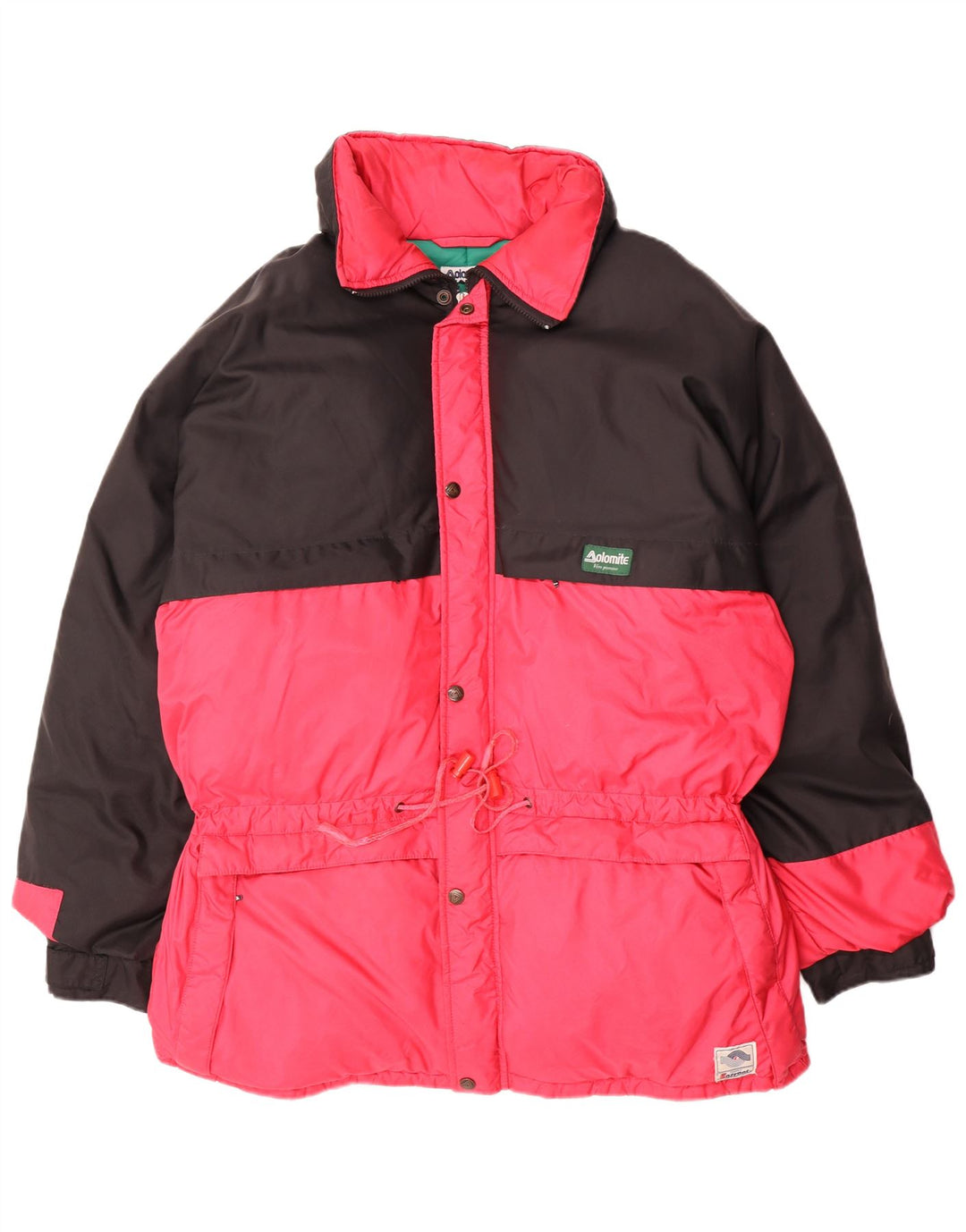 Dolomite Chaqueta acolchada para hombre UK 42 XL Nylon color block rosa