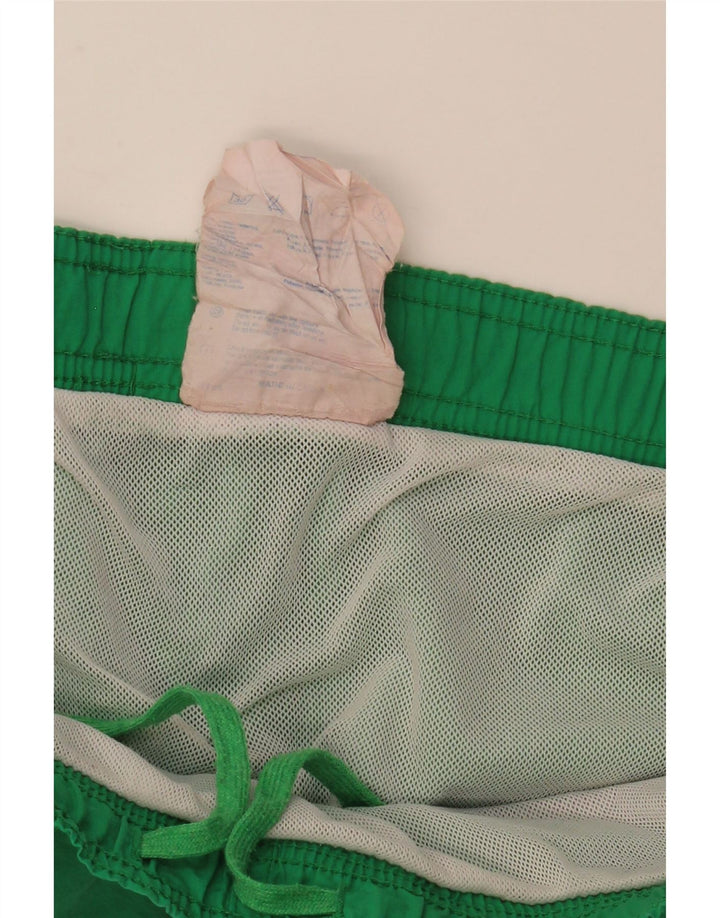 Champion Shorts De Baño Con Gráficos Para Hombre Poliéster Color Block Verde Grande