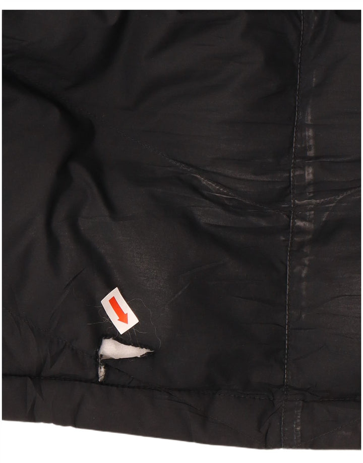 Nike Chaqueta acolchada con capucha para niños 12-13 años Grande Poliéster negro