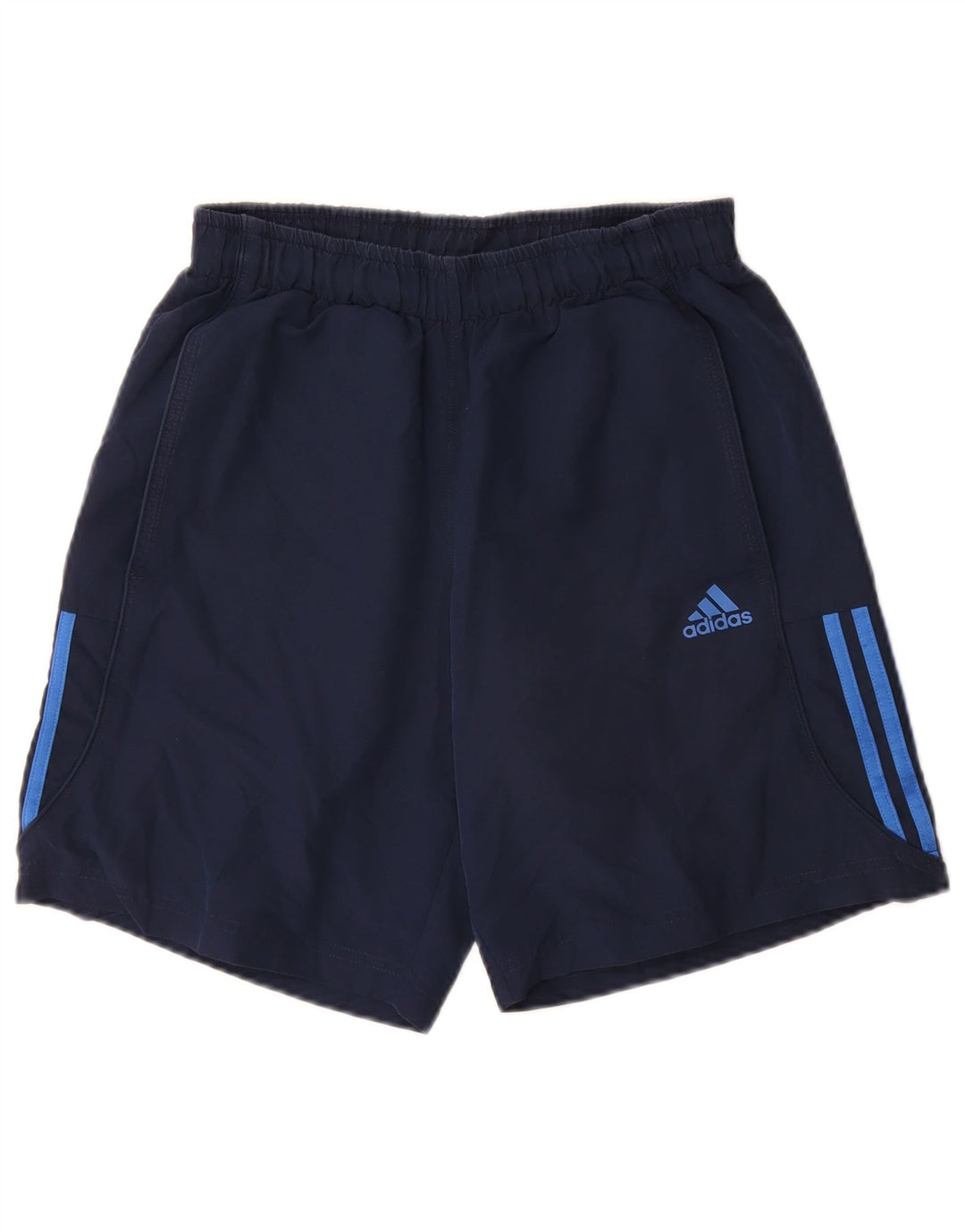 Adidas Mens Climalite Sport Shorts Pequeño Azul Marino Poliéster