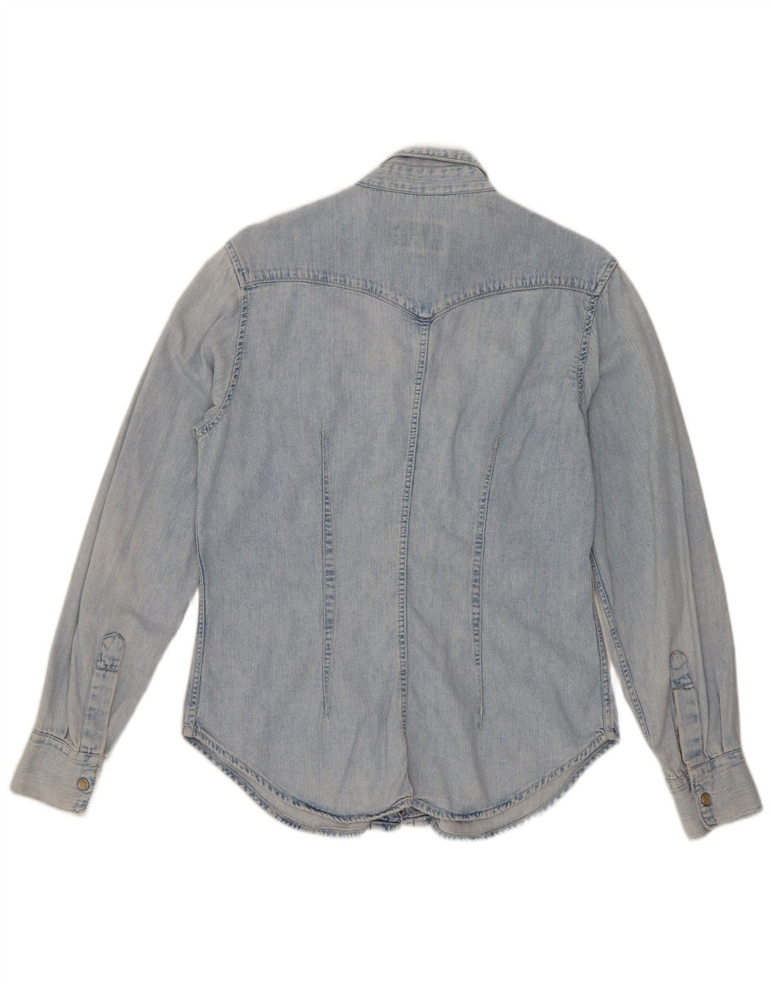 Camisa vaquera para mujer Rifle UK 44 Algodón azul medio