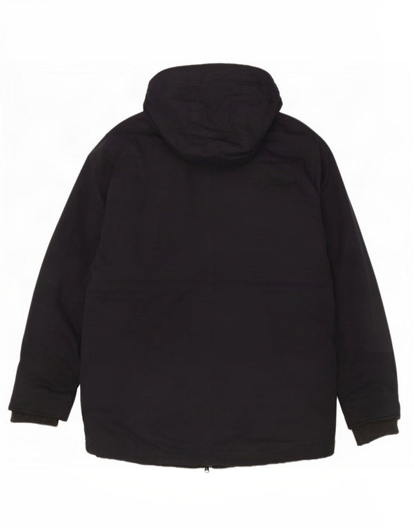Crew Clothing Chaqueta parka con capucha para hombre UK 40 Grande Poliéster azul marino