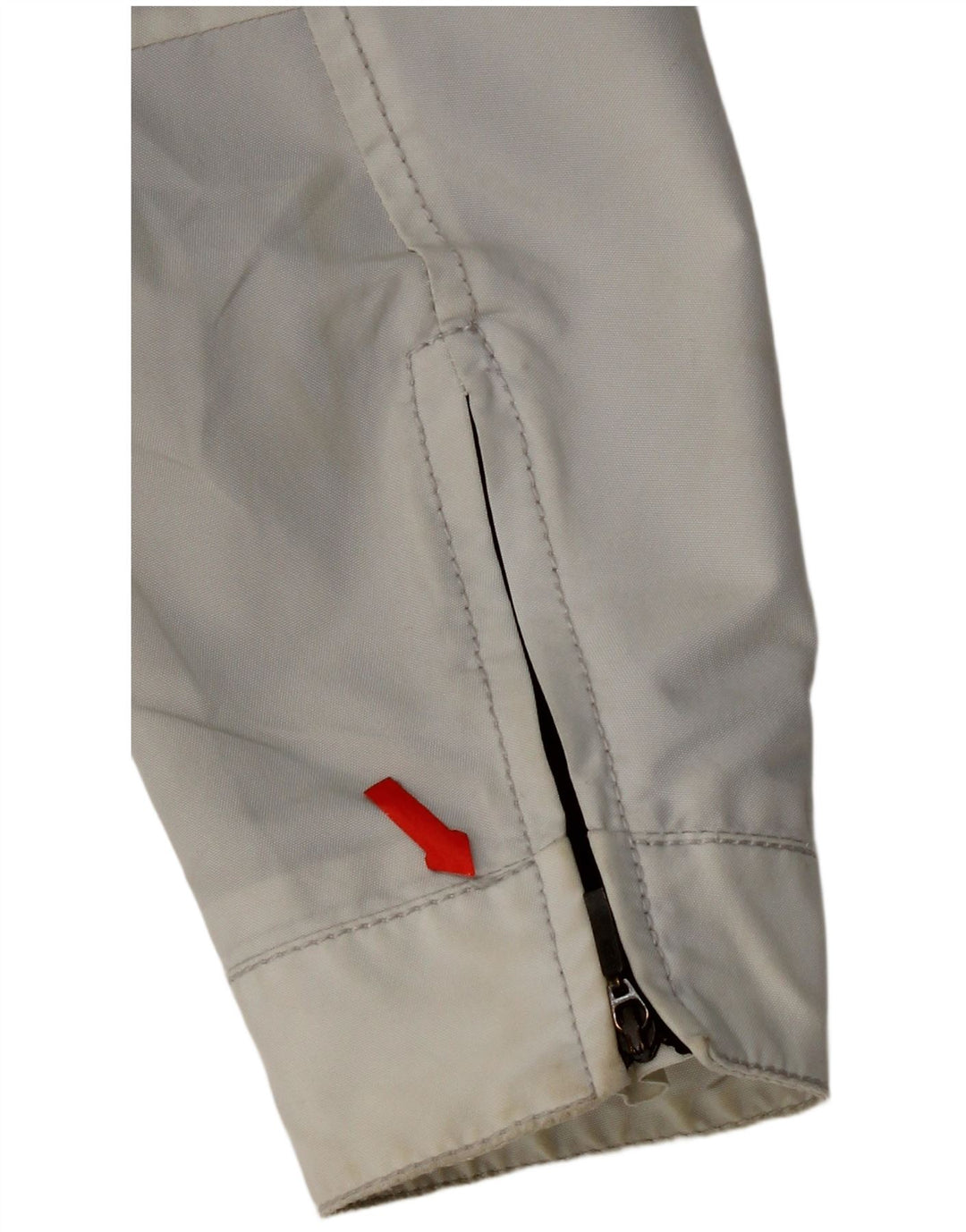 Refrigiwear Chaqueta impermeable para mujer UK 44 Grande Poliamida blanca