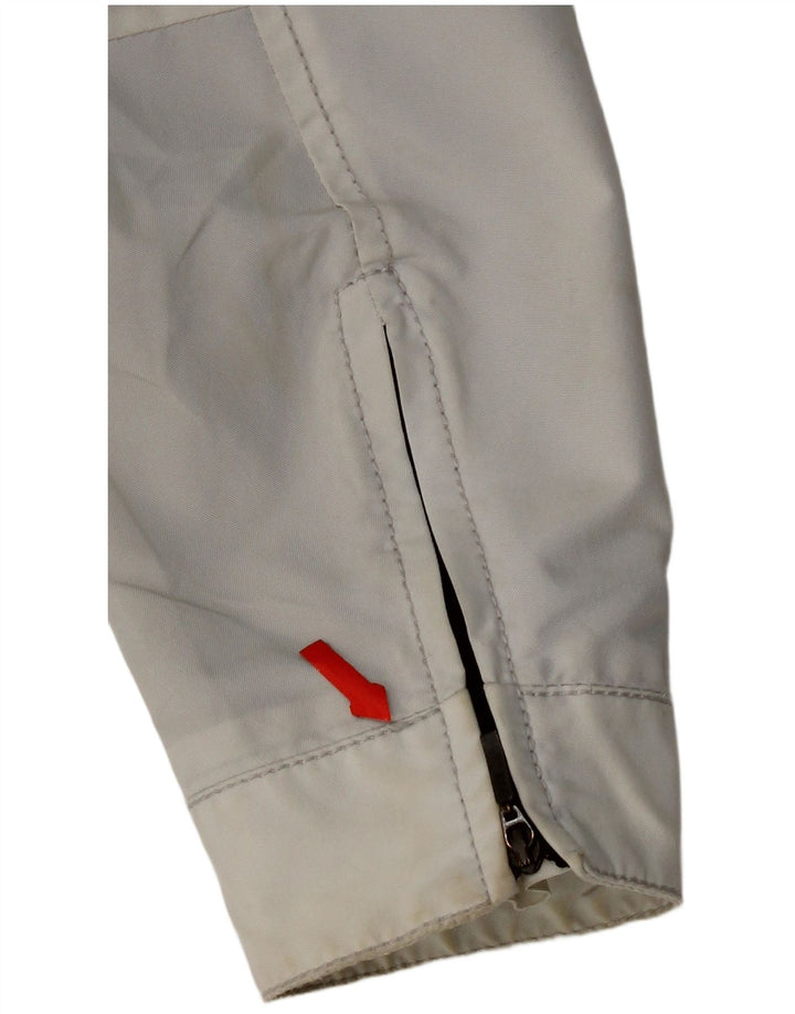 Refrigiwear Chaqueta impermeable para mujer UK 44 Grande Poliamida blanca