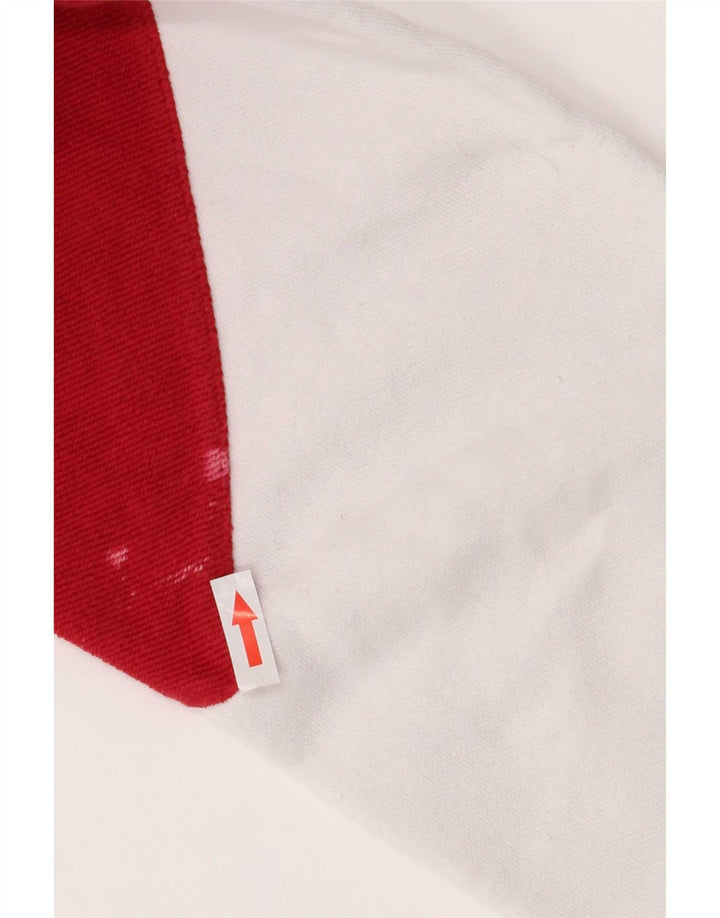 Champion Sudadera Jumper Medium Blanco Colorblock Algodón