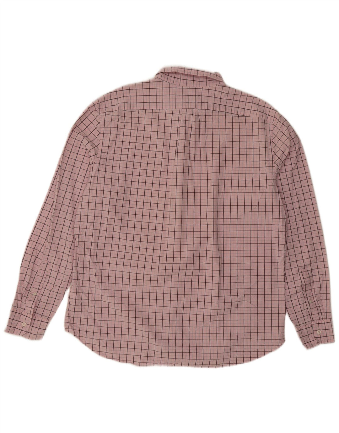 J. Crew Camisa de corte clásico para hombre XL Algodón a cuadros rosa