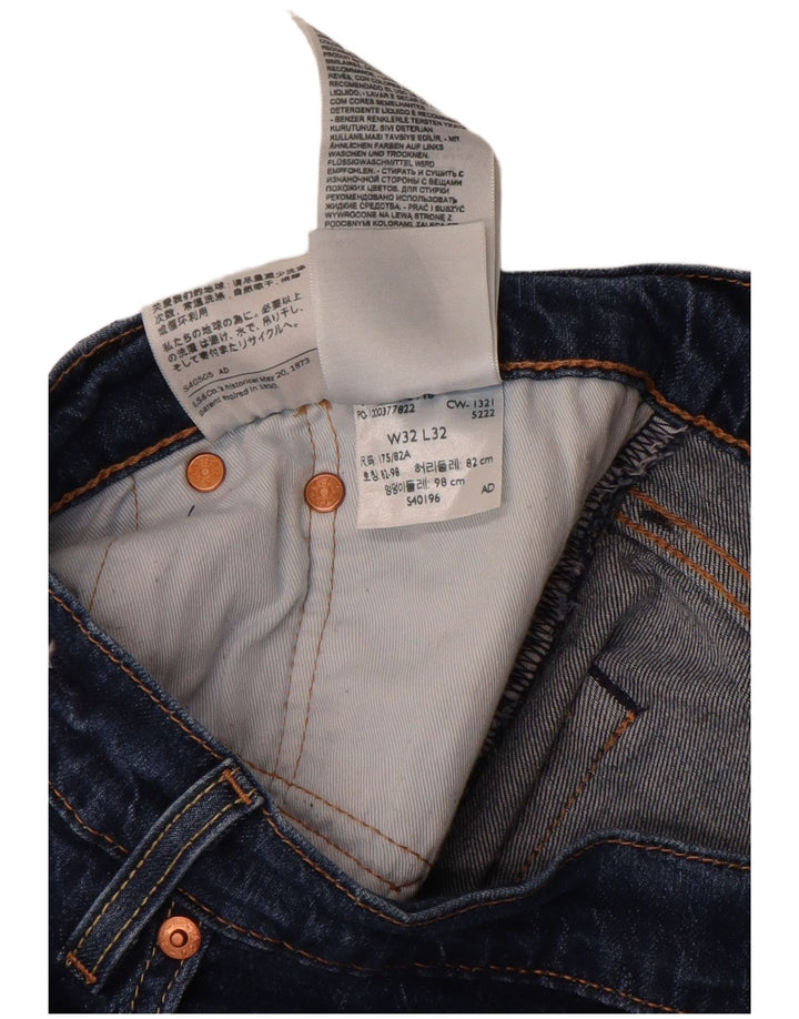Levi's Hombre 511 Slim Jeans W32 L27 Algodón Azul