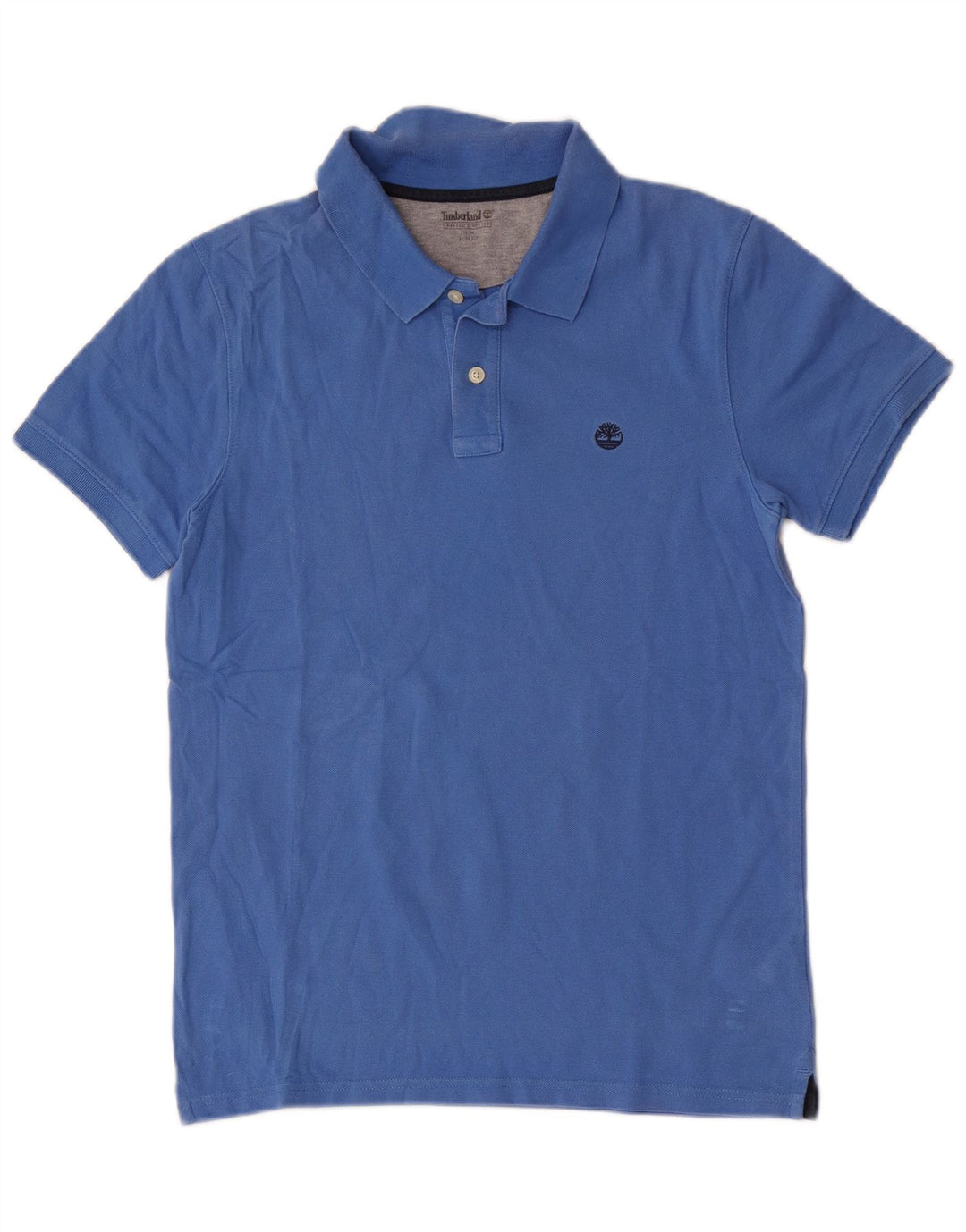 Timberland Polo Slim Fit para hombre de algodón azul medio