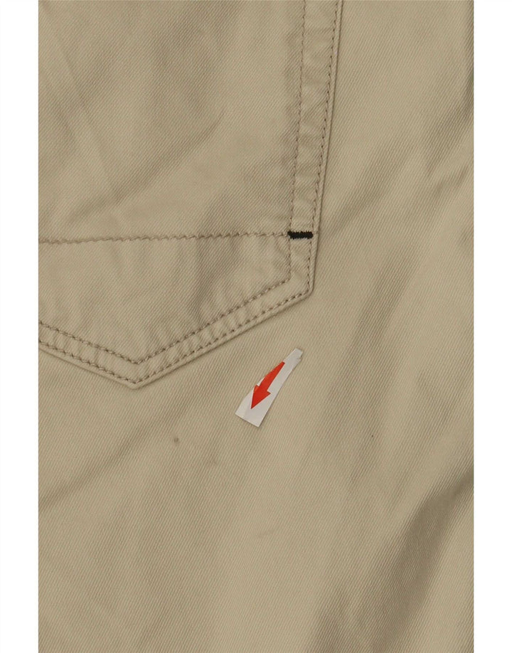Refrigiwear Pantalones cortos casuales para hombre W34 grande blanco roto